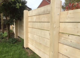Scaffold Board Fencing
