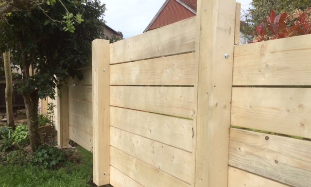 Scaffold Board Fencing