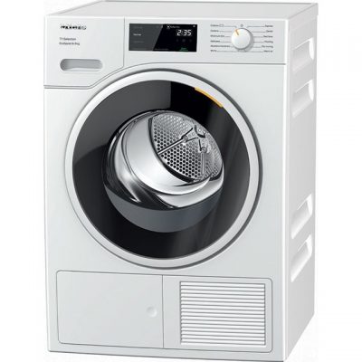 Miele T1 TSF643WP 8Kg Heat Pump Tumble Dryer - White - A+++ Rated