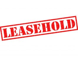 Image of the word leasehold on a white background