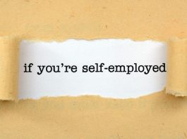 Image of the words if you are self-employed