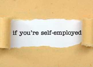 Image of the words if you are self-employed