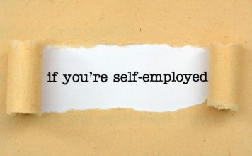 Image of the words if you are self-employed