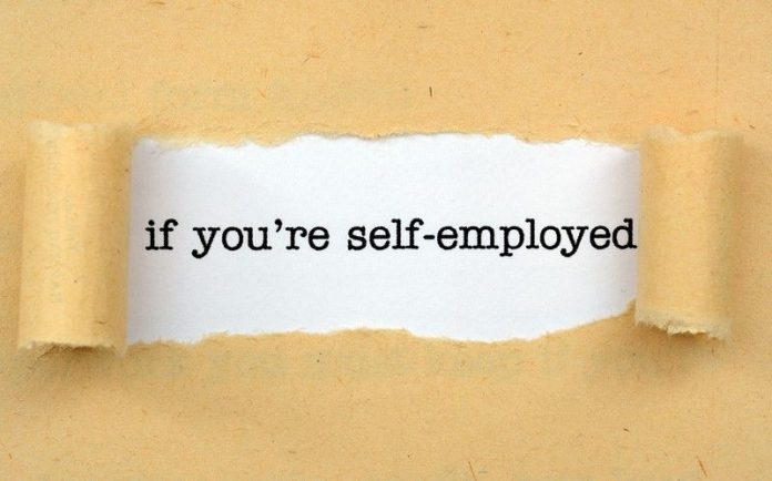 Image of the words if you are self-employed