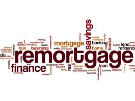 Image of the word remortgage