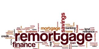 Image of the word remortgage