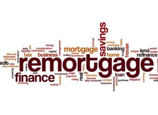 Image of the word remortgage