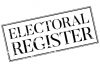 Canstock Image of the words Electoral Register