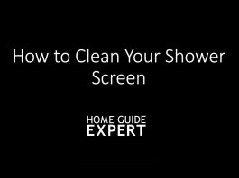 How to clean a shower screen - Home Guide Expert