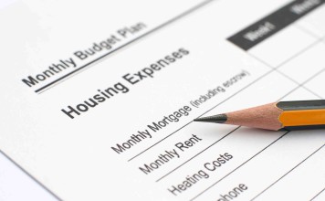 Image of monthly expenditure form
